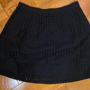 Banana republic size 6 black skirt